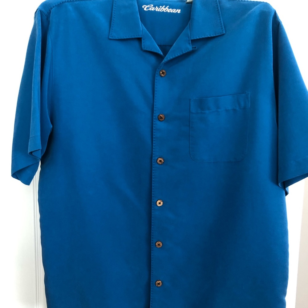 Caribbean Blue Shirt NWOT